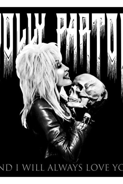 Universal Heavy Metal Goth Metal Dolly Parton Band Painting Wooden Poster Dec...