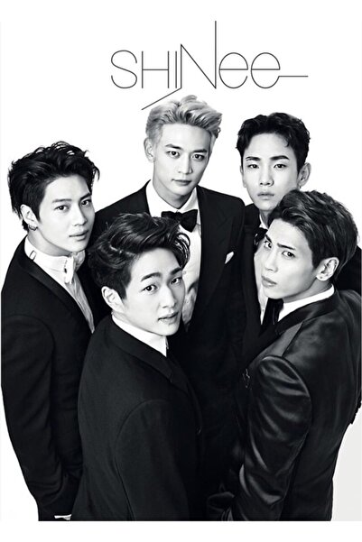 Universal Shinee Tablou decorativ din lemn, afiș decorativ