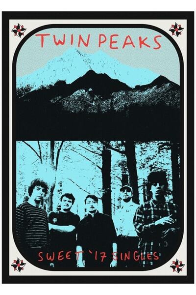 Universal Poster Twin Peaks, drveni poster, dekorativni