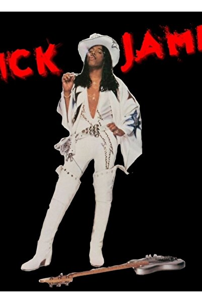 Universal Ρικ Τζέιμς (καλλιτέχνης) Ζωγραφική Ξύλινη Αφίσα Διακοσμητική