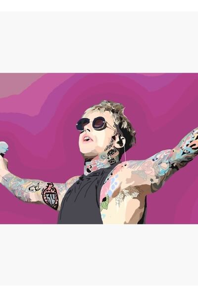 Universal Рони Радке на Warped Tour 2018 Дървен плакат за маса Декоративен