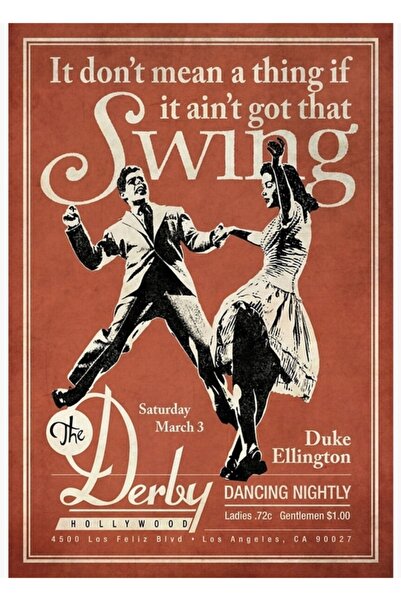 Universal Διακοσμητική Ξύλινη Αφίσα Τραπεζιού Derbi