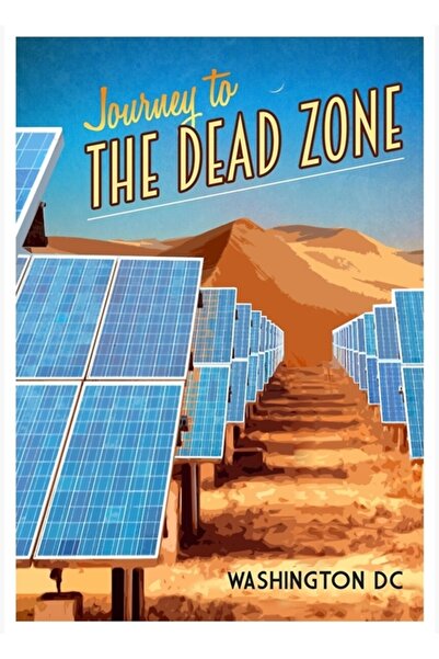 Universal Poster decorativ din lemn cu pictură Dead Zone