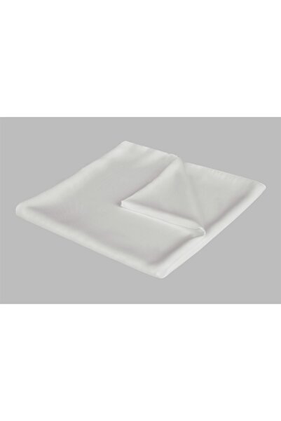 KROREN Armanda Medine Ipeği Krem Eşarp 110*110cm Ebatlı
