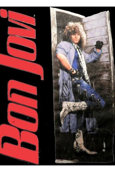 Universal Vintage 1987 Bon Jovi Slippery When Wet Δώρα για τους θαυμαστές του...