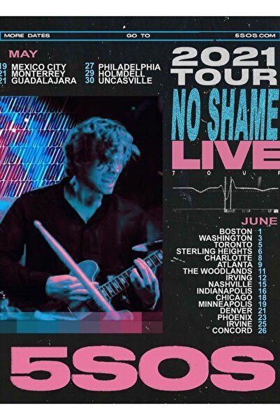 Universal 5s0s (λουκ) Αφίσα Περιοδείας! Ξύλινη Διακοσμητική Αφίσα Ζωγραφικής