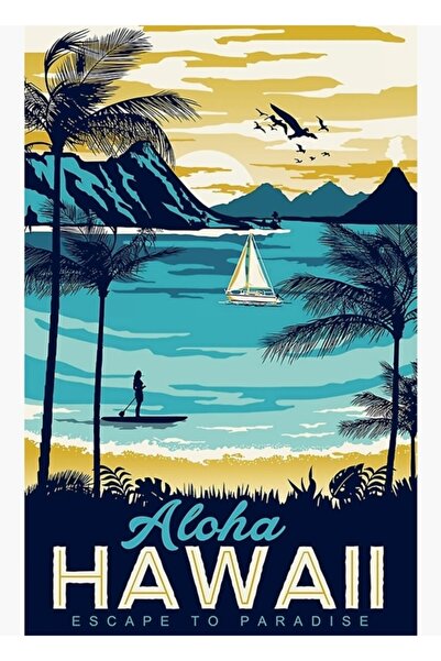 Universal Tablou din lemn, poster decorativ, Evadarea din Rai