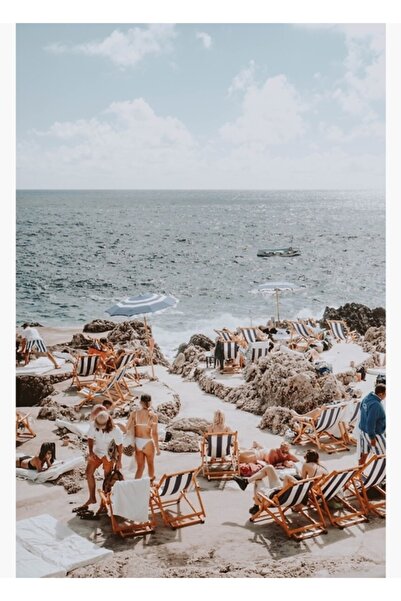 Universal Capri, Italia Tablou decorativ din lemn, afiș decorativ