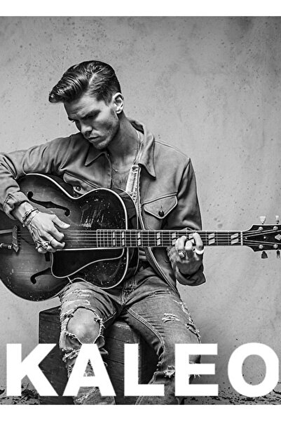 Universal Διακοσμητική ξύλινη αφίσα με σχέδιο για την περιοδεία της μουσικής ...