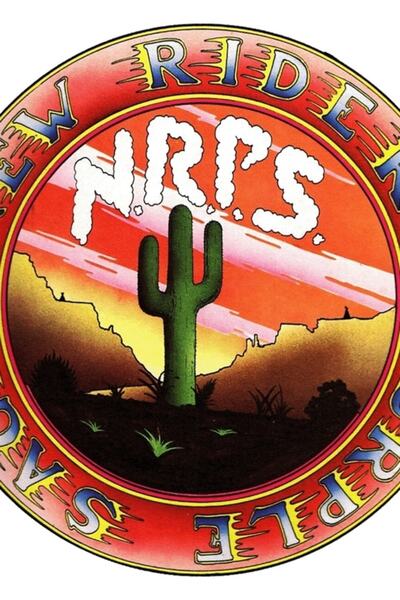 Universal Noii călăreți ai Salbei mov Tablou Poster din lemn decorativ