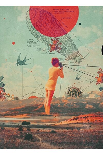 Universal Poster decorativ din lemn Rover Tablo