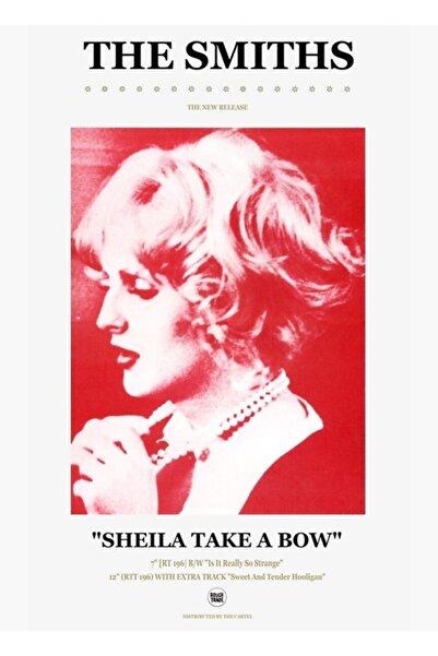Universal Candy Darling - Poster decorativ din lemn cu perle roșii