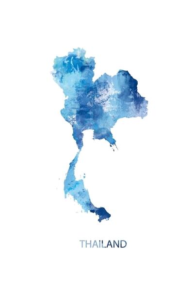 Universal Poster decorativ din lemn cu tablouri din Thailanda