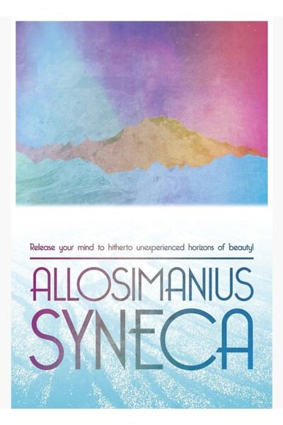 Universal Allosimanius Syneca Poster de călătorie Tablou Poster din lemn Deco...