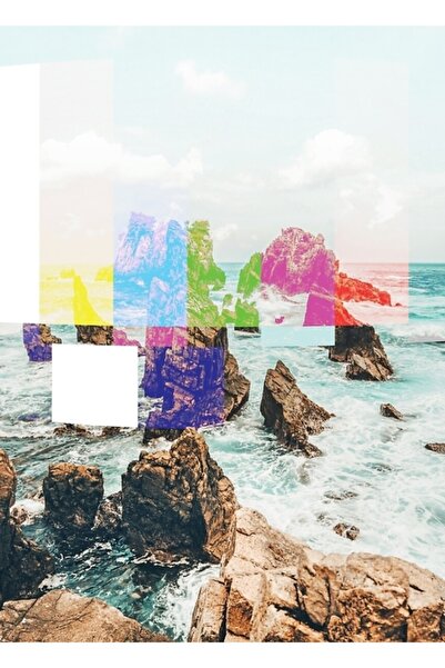 Universal Defecțiunea Cerului Virtual # abstract # dijitalart Tablo Poster de...