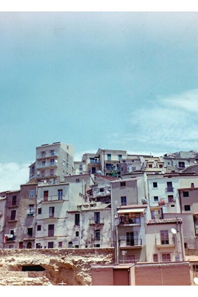 Universal Enna, Sicilia, Italia în film. Tablou decorativ din lemn, tip poster