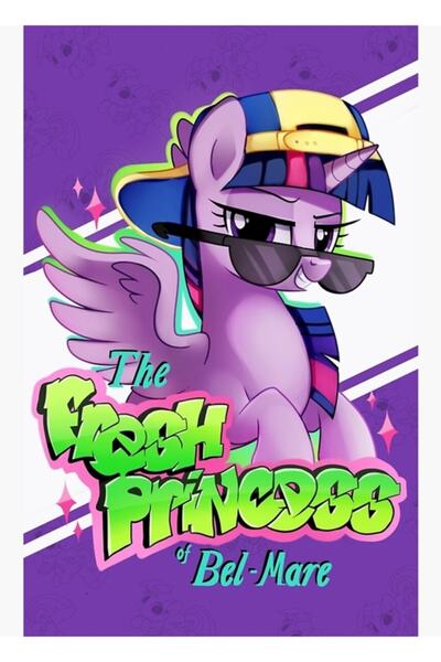 Universal Tablou decorativ cu poster din lemn „Prințesa proaspătă a Mării Bălts”