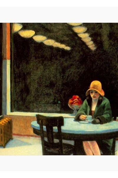Universal Artist american. Edward Hopper. Automat. 1927. Tablou decorativ din...