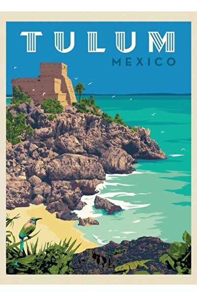 Universal Tablou Mexic cu salopete, poster decorativ din lemn