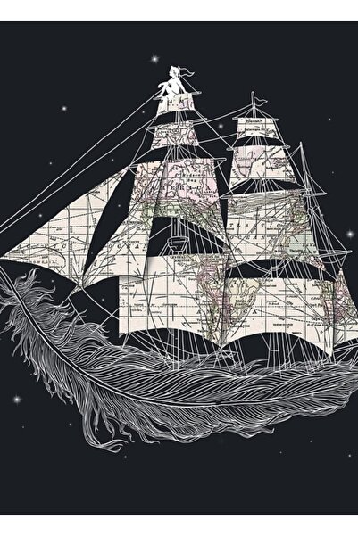 Universal Estetica vântului este prezentă oriunde Tablou Poster din lemn deco...