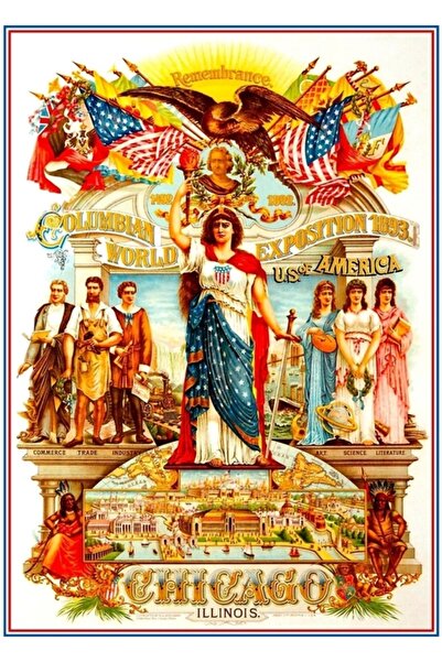 Universal Σικάγο: Έκθεση Παγκόσμιας Έκθεσης 1893, Εκτύπωση Διαφημιστικών Εικό...