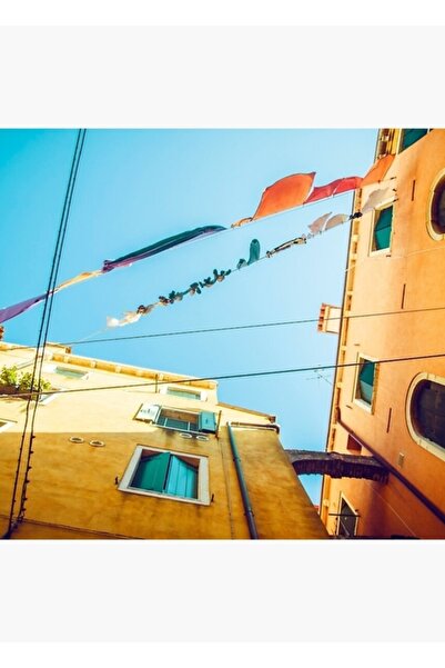 Universal Βενετσιάνικη Αρχιτεκτονική Ζωγραφική Ξύλινη Αφίσα Διακοσμητική