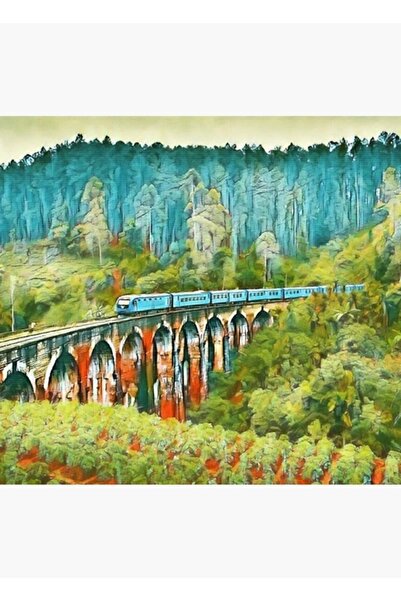 Universal 9 Ξύλινη Διακοσμητική Αφίσα Τοίχου με Ζώνες