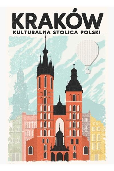Universal Cracovia: Capitala Culturală a Poloniei Tablou Poster Decorativ din...