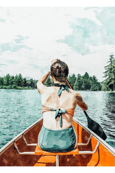 Universal Așezați-vă propria barcă # ilustrație # decor # Tablou decorativ di...