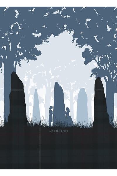 Universal Poster decorativ din lemn Je Suis Perst Tablo