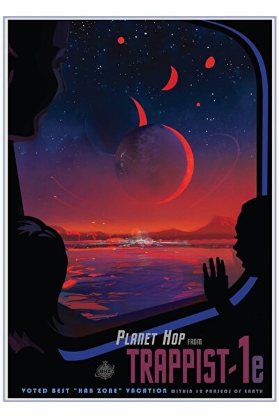 Universal 40 Φωτόχρονα από τον Πλανήτη Χοπ, από τον Πλανήτη Τραπέζιστ-1ε, Ξύλ...