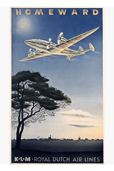 Universal Τέχνη Αεροπορίας 30 Πίνακες Ξύλινη Διακοσμητική Αφίσα