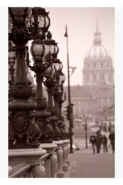 Universal Podul Alexandru III, Paris, Poster decorativ din lemn