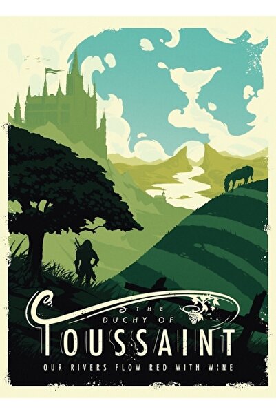 Universal Vizitați Continentul IV Tablo Poster din lemn decorativ