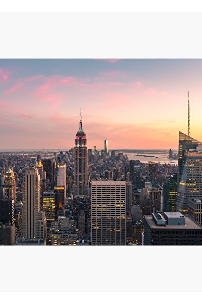 Universal Νέα Υόρκη 17 Ξύλινη Ξύλινη Αφίσα Διακοσμητική