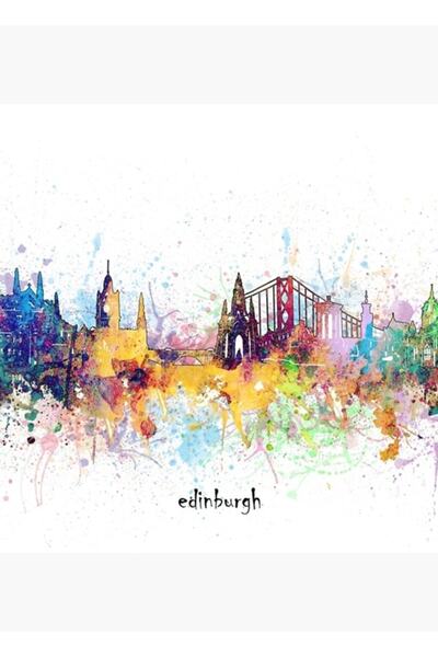 Universal Εικονογράφηση της Εδιμβούργου, Ξύλινη Διακοσμητική Αφίσα