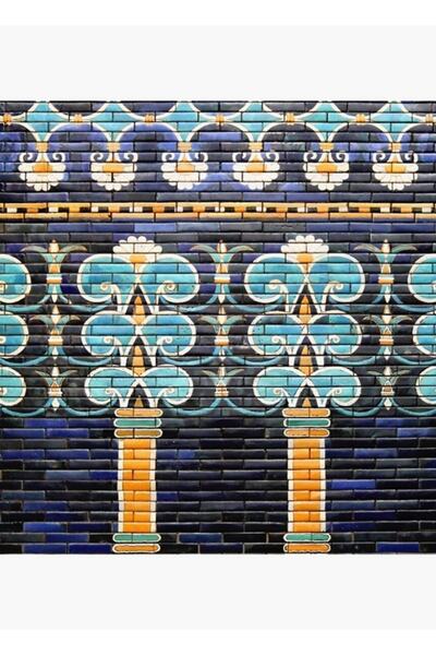 Universal Декоративен дървен плакат с картина на Вратата на Иштар