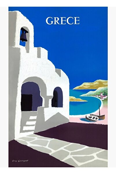 Universal Ελλάδα Ταξιδιωτική Αφίσα Ξύλινη Διακοσμητική Αφίσα Ταξιδιωτικής Εμπ...