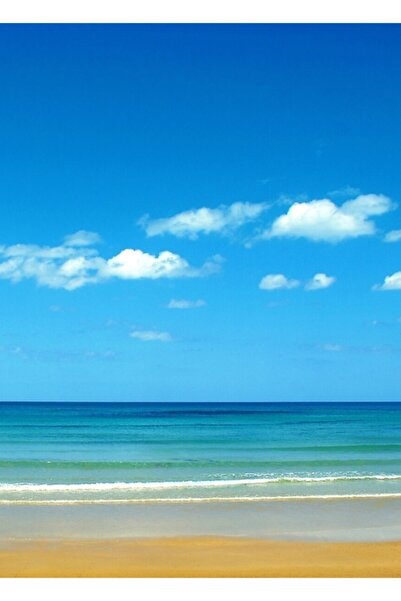 Universal Διακοσμητική Ξύλινη Αφίσα Παραλίας