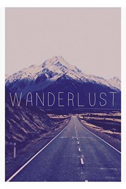 Universal Poster decorativ din lemn cu tematică Călătorii cu pasiune