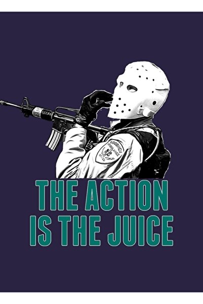 Universal Αισθανθείτε τη θερμότητα: Ξύλινη διακοσμητική αφίσα τέχνης