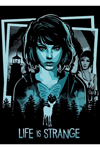 Universal Η ζωή είναι περίεργη - Ξύλινη διακοσμητική αφίσα Max Collage