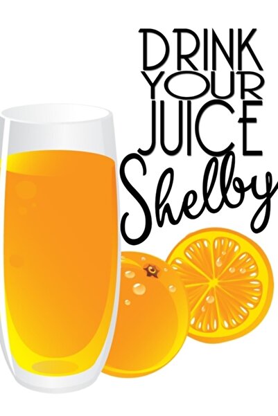 Universal Διακοσμητική ξύλινη αφίσα για το νερό σας με φρούτα Shelby Steel Ma...