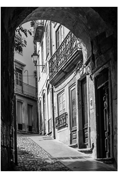 Universal Διακοσμητική Ξύλινη Αφίσα Τέχνης με θέμα την Κόιμπρα, Πορτογαλία