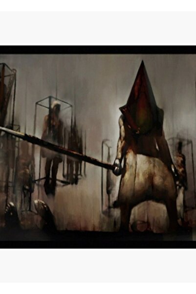 Universal Slika glave piramide, drveni poster, dekorativni