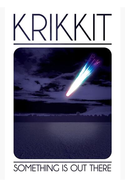 Universal Εκτύπωση αφίσας ταξιδιού Krikkit, Ξύλινη διακοσμητική αφίσα