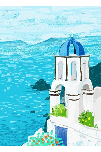 Universal Ελληνικό Τοπίο # εικόνα # ταξίδι # Ελλάδα Ξύλινη Διακοσμητική Αφίσα...