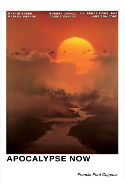 Universal Poster decorativ din lemn „Apocalypse Now”