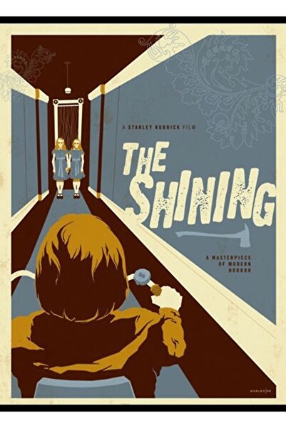 Universal Декоративен дървен плакат с картина на стари филми