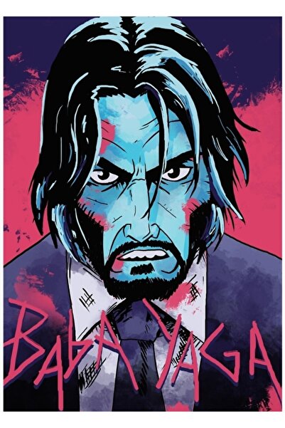 Universal Tablou Baba Yaga, Poster din lemn decorativ